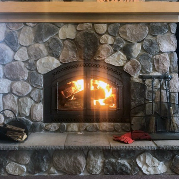Wood Fireplace