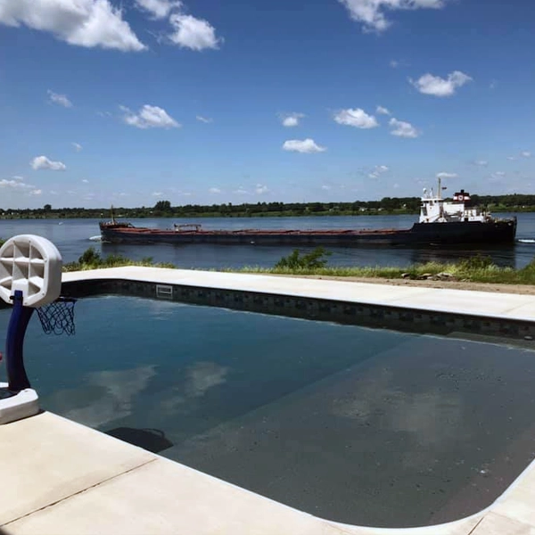 Pool on the St. Lawrence River